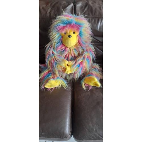 Grande Peluche Singe Rainbow Ajena 