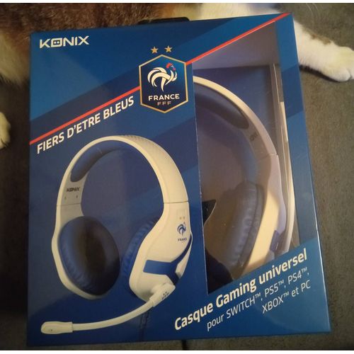 Casque Gamer Filaire Officiel Équipe De France Fff