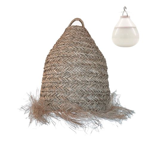 Suspension Nomade Anafi Nomad Beige Jonc De Mer