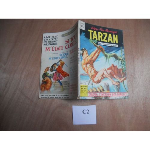 Tarzan Vedettes Tv N°33 Tarzan Et La Cité Interdite Sagedit 12/1970 Be C2