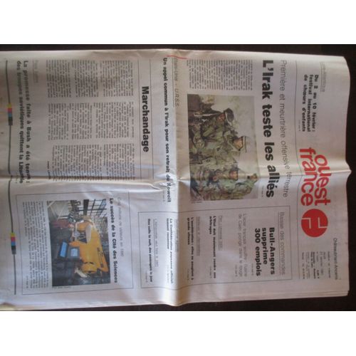 Ouest France 31 Janvier 1991