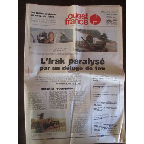 Ouest France 18 Janvier 1991