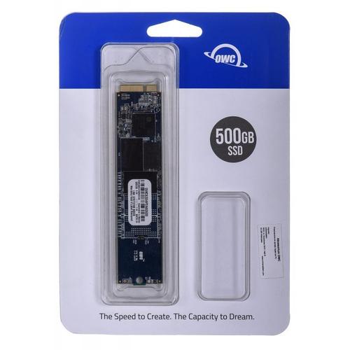 OWC - 500 Go Aura Pro 6G - Mise à niveau interne SSD/lecteur flash pour MacBook Air 2012
