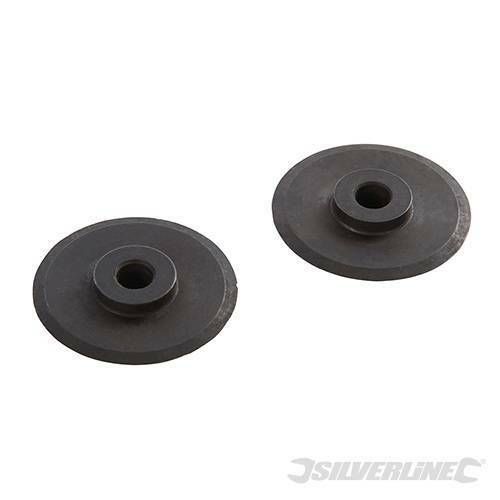2 disques de rechange - 6x30 mm - Pour Coupe-tube Silverline 868825