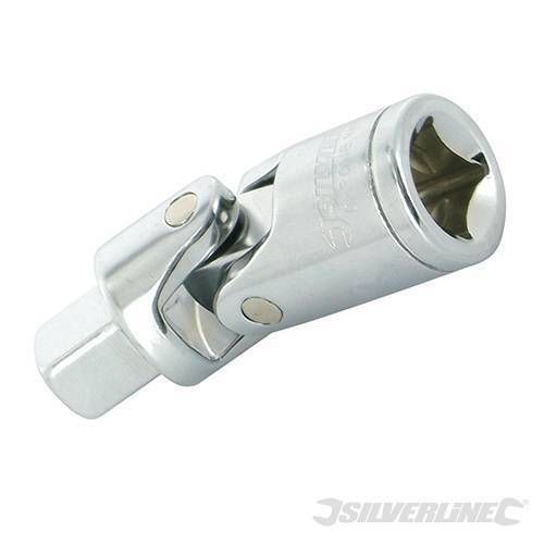 Cardan 1/4" , en acier chrome vanadium - SILVERLINE