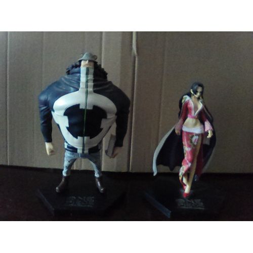 One Piece - Lot De 2 Figurines Boa Hancock Et Bartholomew Kuma, Grands Corsaires
