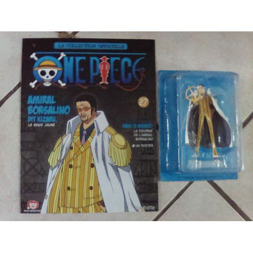 La Collection Officielle One Piece Figurine N°27 - Amiral Borsalino Dit Kizaru