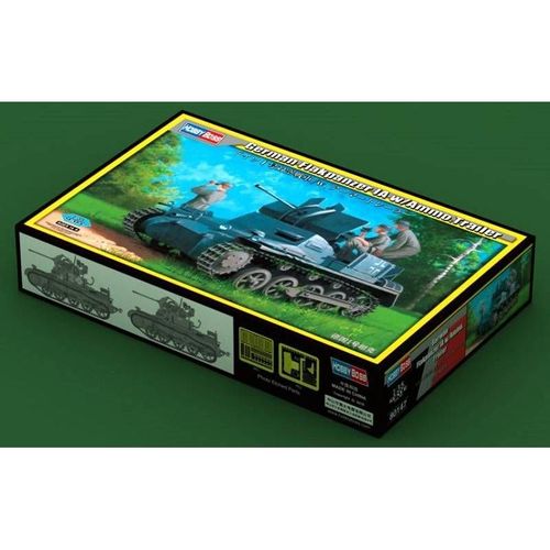 'hobby Boss 80147-Modèle Kit German Flak Char Ia W/Munitions. Trailer ``-Hobby Boss