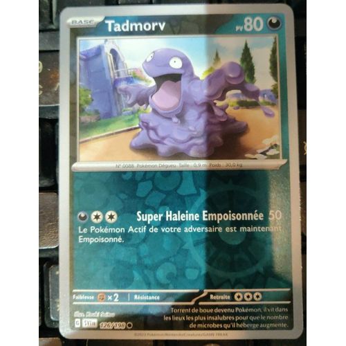 Pokemon Tadmorv Reverse 126 / 198 Écarlate Et Violet