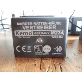 Répulsif Électronique Anti Rats - Kemo M234