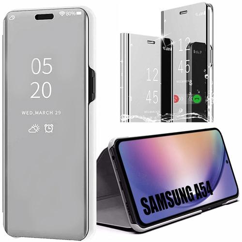Coque Pour Samsung Galaxy A54 Protection Avant Et Arrière Smart Case - Argenté - E.F.Connection