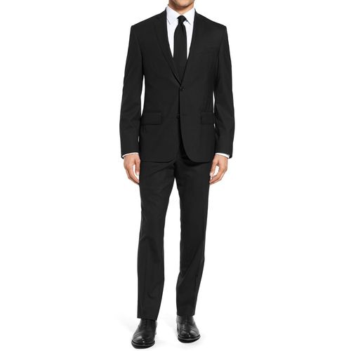Costume Fil À Fil Noir Homme