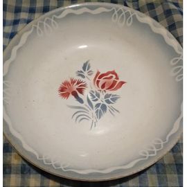 Vintage - Lot De 2 Assiettes Creuse - " Digoin " - Série " Juliette " - Réf 3