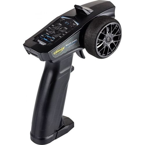 Carson 500500102 Reflex Wheel Start 2 4g Radio-Accessoire Pour Véhicules Télécommande Rc Modélisme 3 Canaux Compatible Tamiya Kit Noir