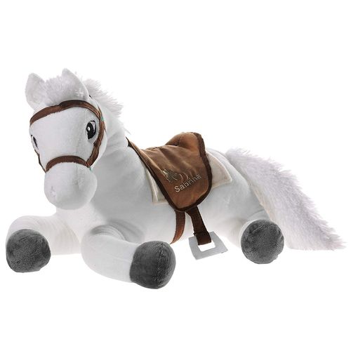Bibi & Tina 637672 ? Cheval, Sabrina Couché Blanc/Marron