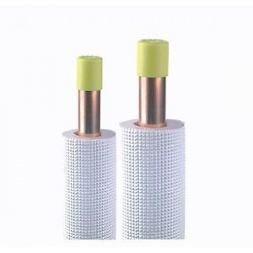 Couronne bi-tubes cuivre isolés BS2D0 M1 - 1/4+1/2 0,8mm - 20m EID