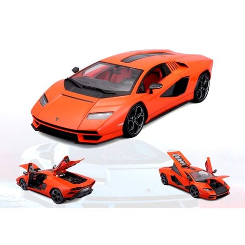 Véhicules Miniatures Die Cast 1/18 Lamborghini Countach Lpi-800 - Orange -