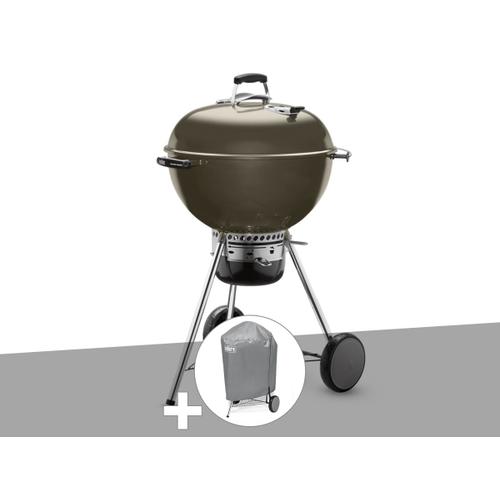 Barbecue ? charbon Weber Master-Touch GBS C-5750 57 cm Smoke Grey avec housse