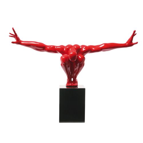 Déco Athlet 75cm rouge Kare Design