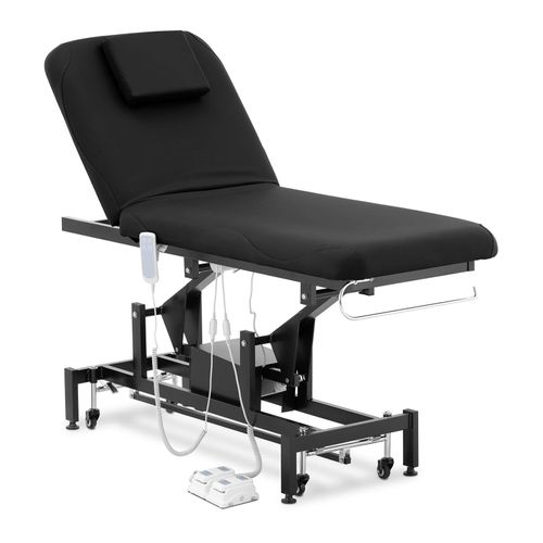 Table De Massage Professionnelle Électrique Lit De Massage Table De Soin Kiné 2 Moteurs Noir 200 Kg Helloshop26 14_0007752