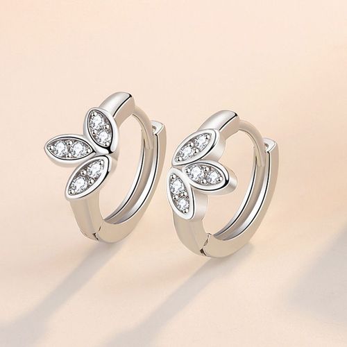 Boucles D'oreilles Couronne En Argent Sterling 925, Piercing, Pour Femmes, Filles, Fête De Fiançailles, Mariage, Bijoux Eh617