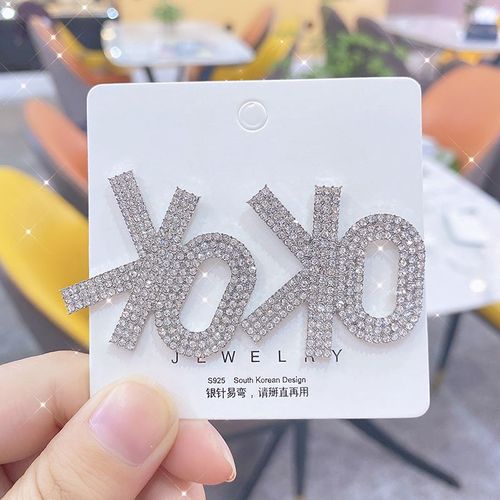 Boucles D'oreilles Rétro Coréenne, Tendance Exagérée Exquise, Pendentif Géométrique, Bijoux En Métal Pour Femmes, Nouvelle Mode 2020