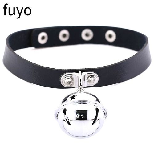 Collier Rond En Cuir Pu Pour Femmes, Ras Du Cou, Style Punk, Collier Gothique, Pendentif, Bijoux Pour Femmes