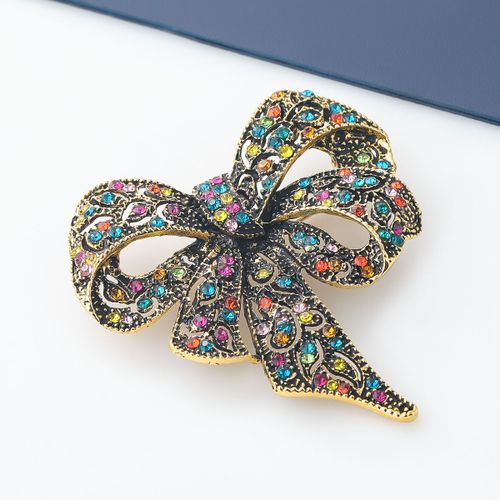 Broche En Métal Strass Pour Fille, Jolie Épingle Pop, Accessoires De Fête Du Campus