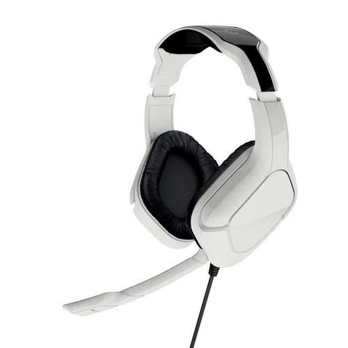 Giotek SX6 Storm Blanc Casque Gaming avec micro pour PS4 Slim Pro