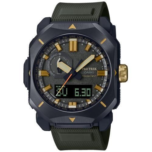 Casio Montre Vert Analogique - Digital Hommes Protrek Prw-6900y-3er