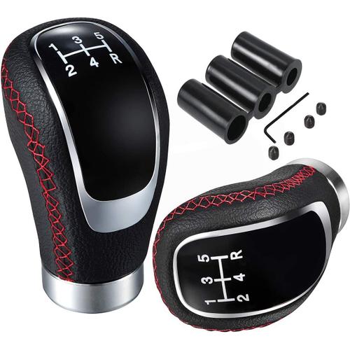 Rouge Universel Accessoire Voiture Tuning 5 Vitesse Changer