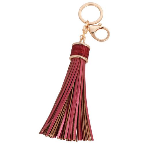 Porte Clé En Cuir Pu À Franges Pour Femmes, 8 Couleurs, Beau Porte Monnaie, Boucle Pendentif De Sac À Main, Bijoux Pour Porte Clé De Voiture K226