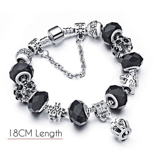 Bracelets Vintage En Perles De Cristal Bleu Pour Femmes, Bijoux De Haute Qualité, Cadeau Pour Filles, S345, Bracelet À Bricoler Soi Même