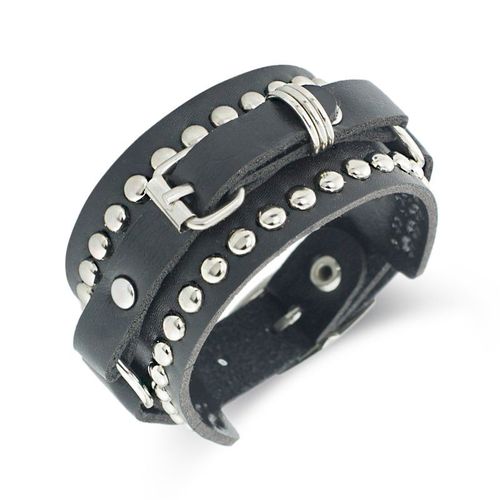 Bracelets Rock Gothiques Pour Femmes, Hommes Et Unisexe, Punk, Cool, Manchette Large, Boucle De Ceinture En Cuir, S331, Nouveau