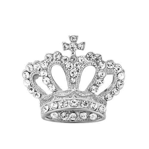 Jolie Broche Couronne En Strass Cristal, Broche De Collier, Bijoux Pour Femmes, Décoration En Tissu, Cadeau Pour Femme Z038