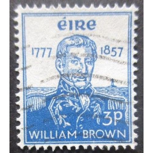 Irlande N°132 Amiral William Brown Oblitéré