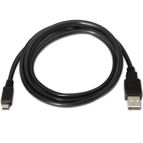 Câble usb(a) vers micro usb(b) 2.0 aisens 0.8m noir