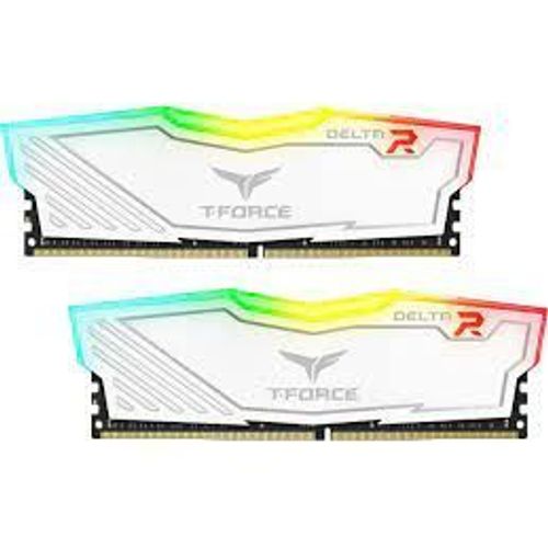 Ram Team D4 3200 32gb C16 Delta Rgb White K2