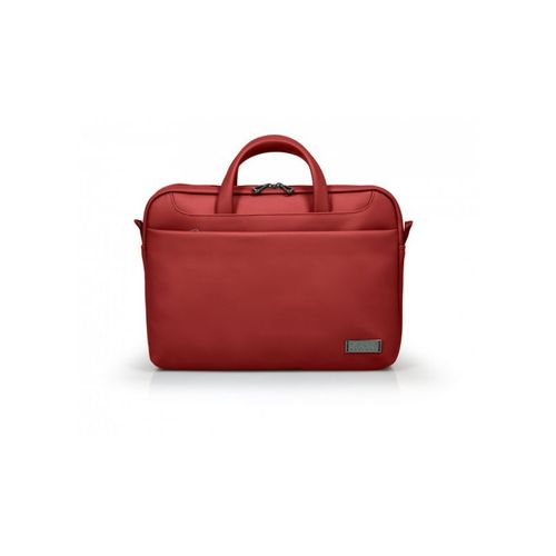 PORT Zurich - Sacoche pour ordinateur portable - chargement par le haut - 14" - 15.6" - rouge