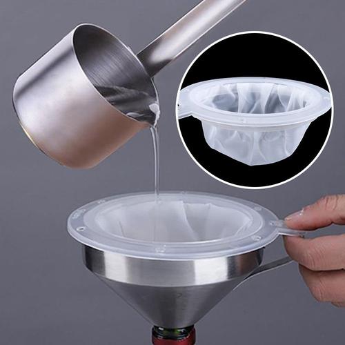 15 cm 200 mailles - Filtre En Maille Réutilisable, Passoire Super Fine Pour  Filtrer Le Jus, Le Lait De Soja