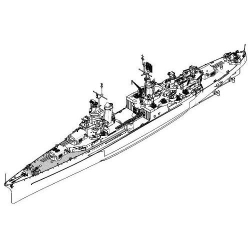Trumpeter 05326 Mod Le Kit De Uss Indianapolis Env 35 1945