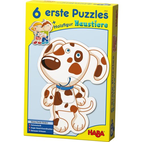 Haba 6 Premiers Puzzles  Les Animaux Domestiques