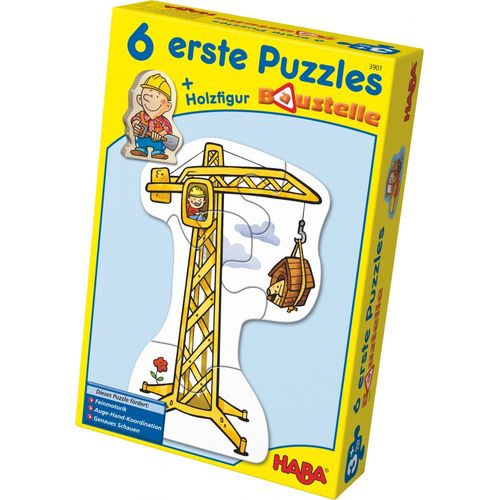 Haba 6 Premiers Puzzles Le Chantier