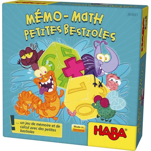 Haba Mémo-Math Petites Bestioles