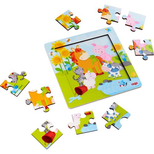 Haba Puzzle Cadre En Bois Amis Des Animaux