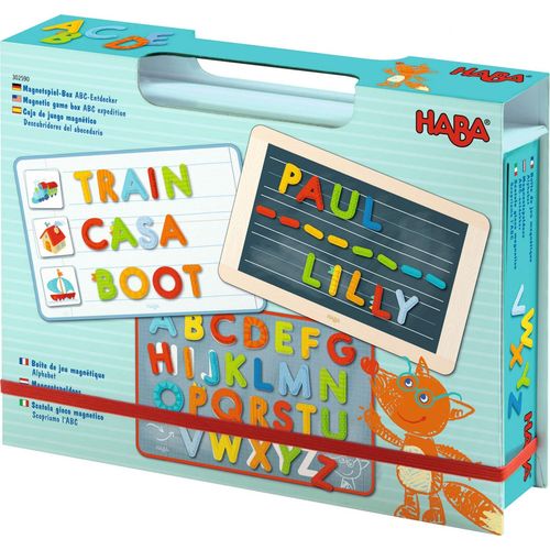 Haba Boîte De Jeu Magnétique Alphabet