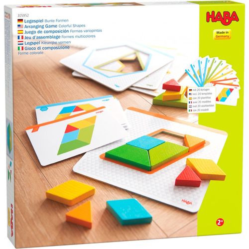 Haba Jeu Dassemblage Formes Multicolores
