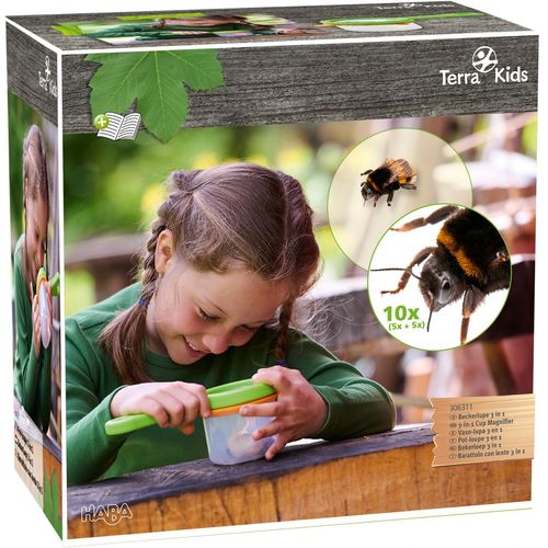 Haba Terra Kids Pot-Loupe 3 En 1