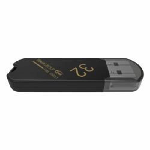 Team Group C183 USB flash drive 32 GB USB Type-A 3.2 Gen 1 [3.1 Gen 1] Black (Team C183 32GB USB 3.1 Black USB Flash Drive)