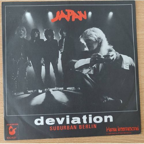 Japan - Deviation / Suburban Berlin * 45 Tours,  Netherlands 1979, Synth-Pop,Glam *